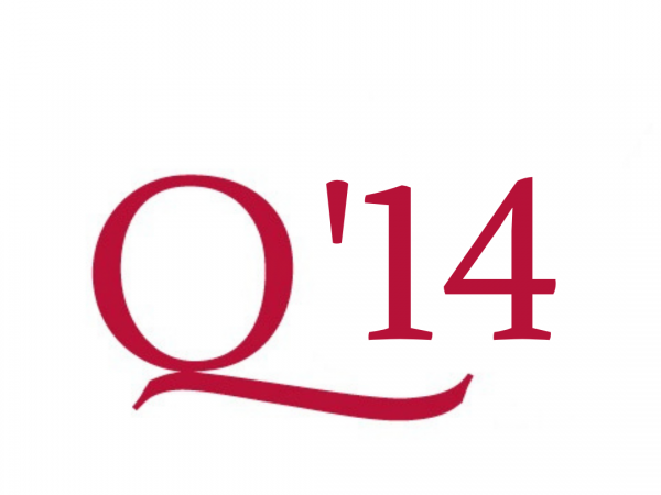 An image of the Queen's red Q beside graduating year 2014