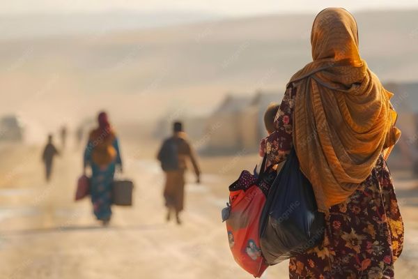 War, displacement, International Humanitarianism