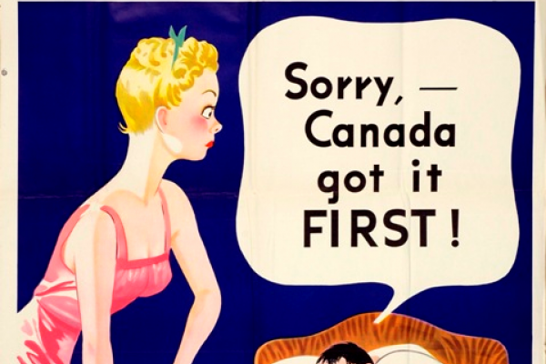 Image of a Canadian WWI poster promoting the purchase of victory bonds