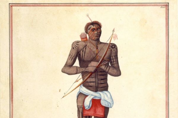 Guerrier Renard, 1731. Bibliothèque nationale de France