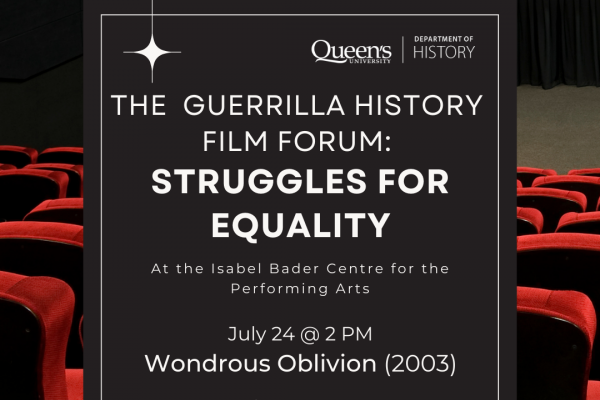 The Guerrilla History Film Forum Poster