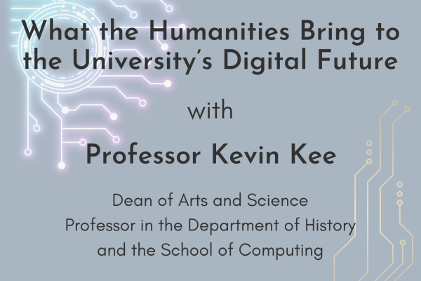 Poster for Kevin Kee's Lecture