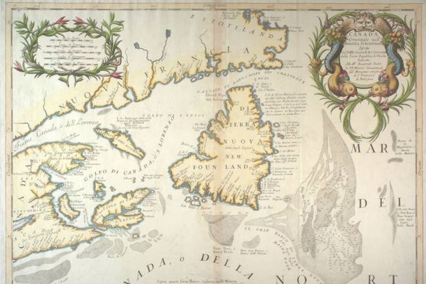 Mer du Canada, Coronelli, 1688
