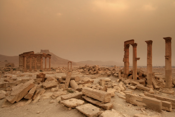 Photo of Ancient Greek Ruins taken by Joe and Clare Carnegie
