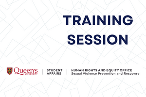 Student Affairs and SVPRS Training Logo