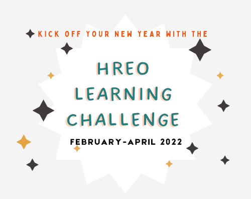 HREO Learning Challenge Banner.