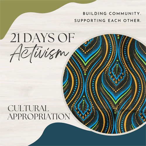 Cultural Appropriation Instagram Card.