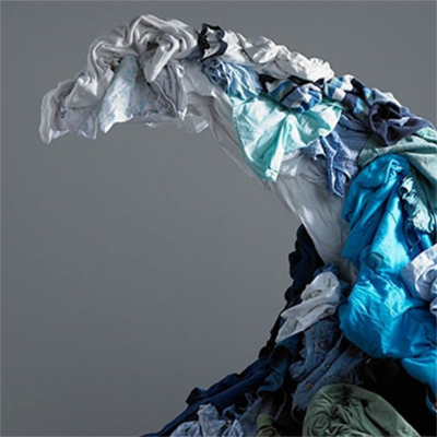 Tidal wave of clothes.