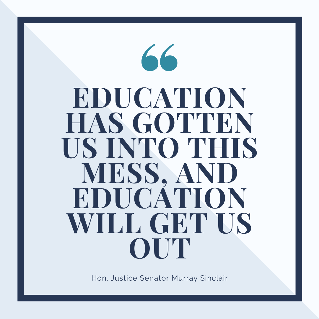 Hon. Justice Senator Murray Sinclair