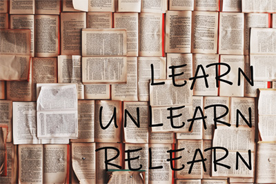Learn. Unlearn. Relearn.