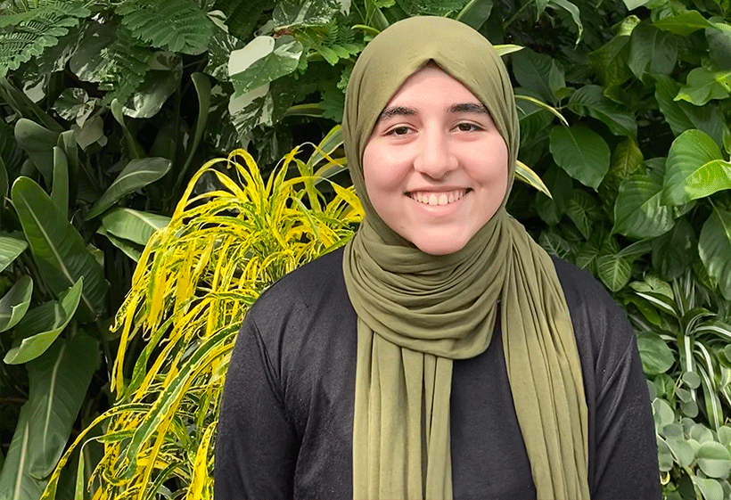 Yara Hussein, second year student: Queen’s University.