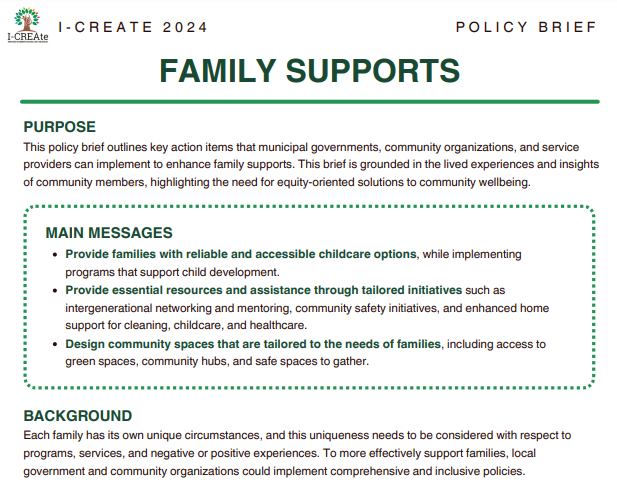 Example Policy Brief