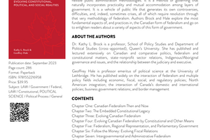 Federalism in Canada information page