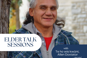 photo of Elder Al, promotional graphic for Elder Talk sessions