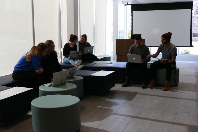 The Harold A. Roozen Innovation Lounge. 