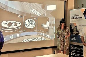 Radiology Group Showcasing Technology