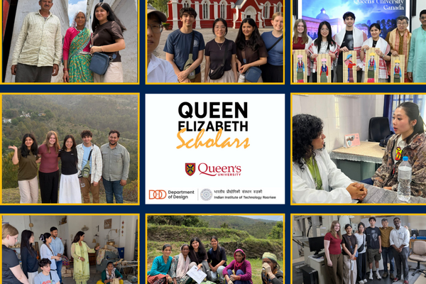  A collage featuring Queen Elizabeth Scholars at IITR showcasing diverse individuals