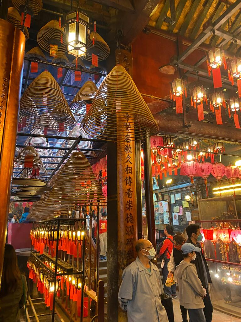A Hong Kong temple