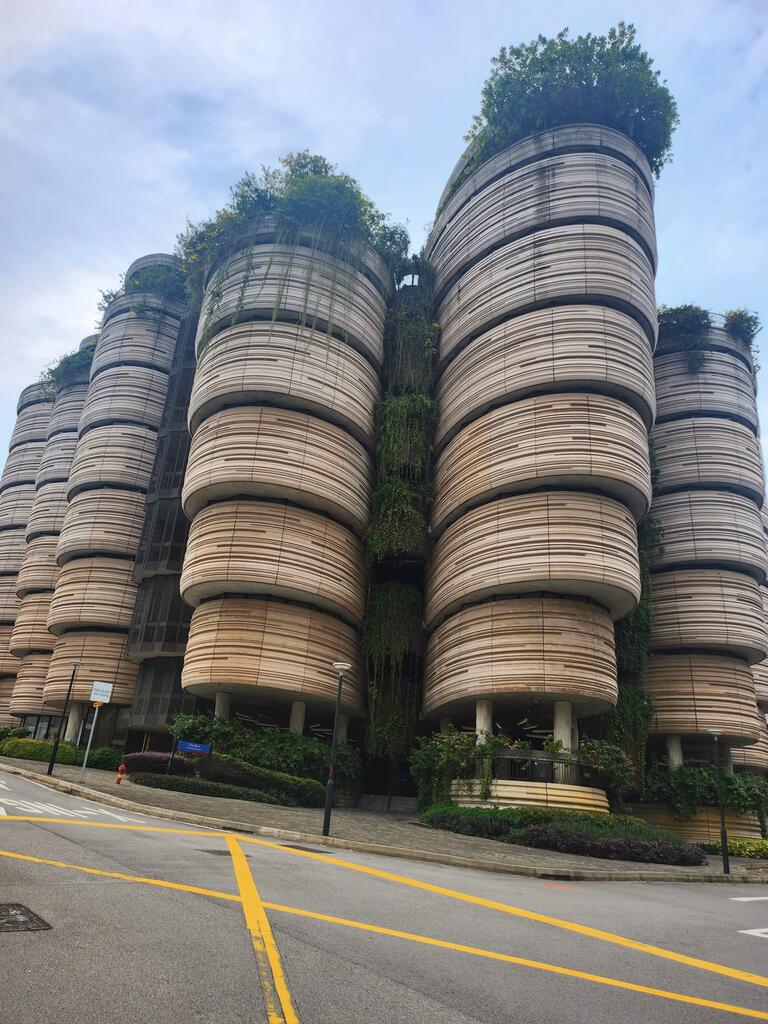 Bee-hive looking building