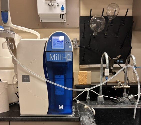 Milli-Q water purification system