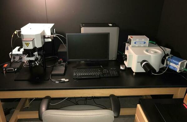 Scientific ambient and electrochemical confocal Raman microscope