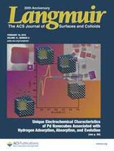 Journal cover - Langmuir