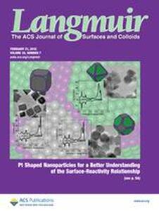 Journal cover - Langmuir