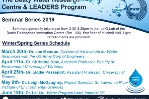 2019 Winter/Spring Seminar Series Schedule 
