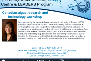 Canadian Algae Research and Technology Workshop 