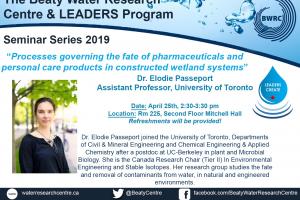 BWRC & LEADERS Seminar Series - Dr. Elodie Passeport