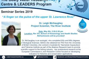 BWRC & LEADERS Seminar Series - Dr. Leigh McGaughey