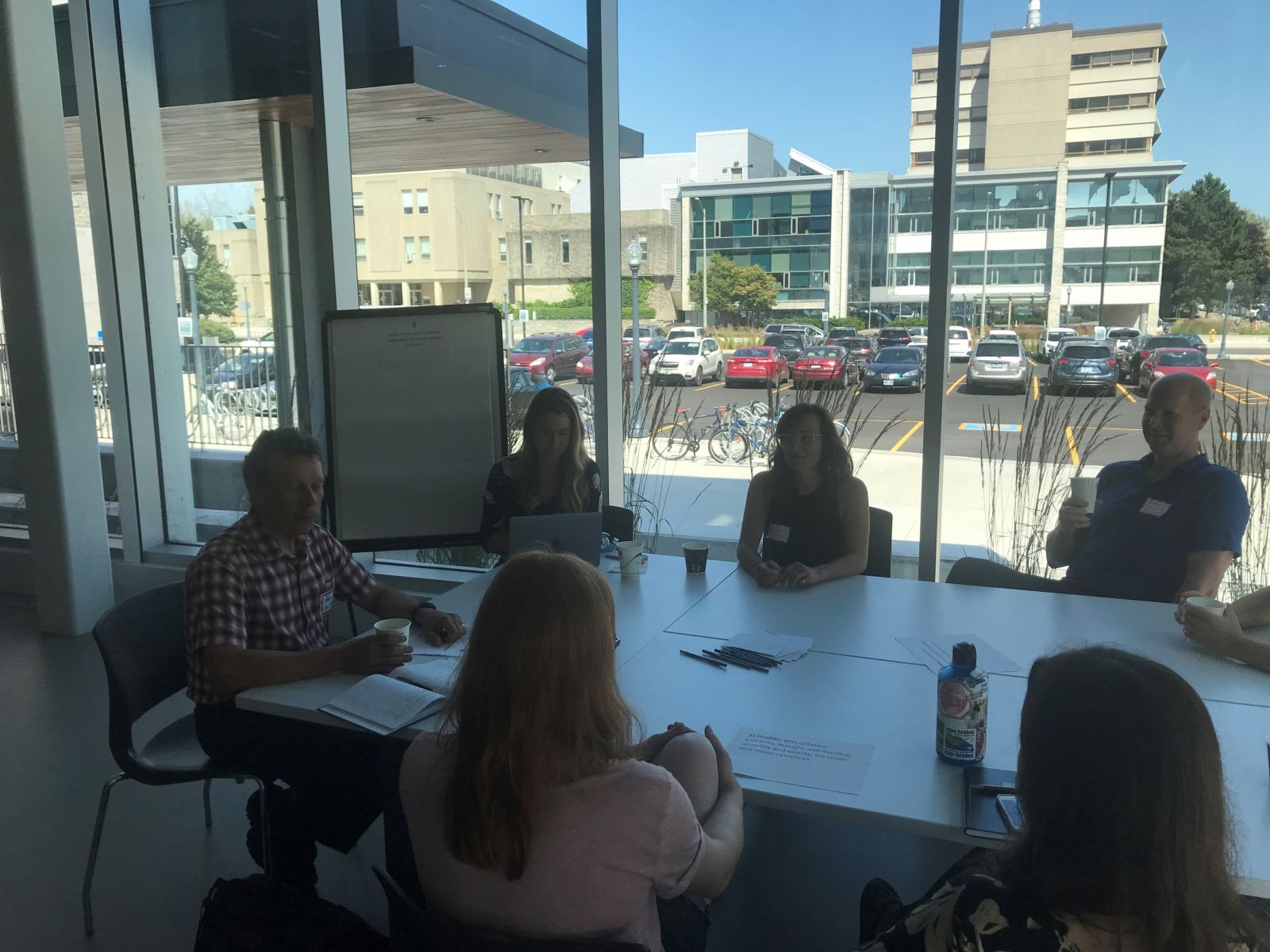 Faculty and students discuss the implications of climate change on water