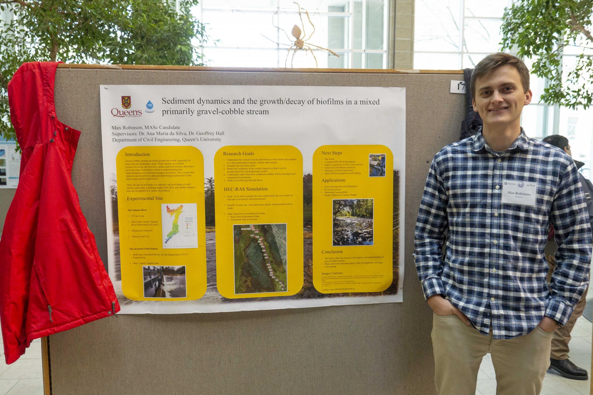 Max Robinson from Civil Engineering