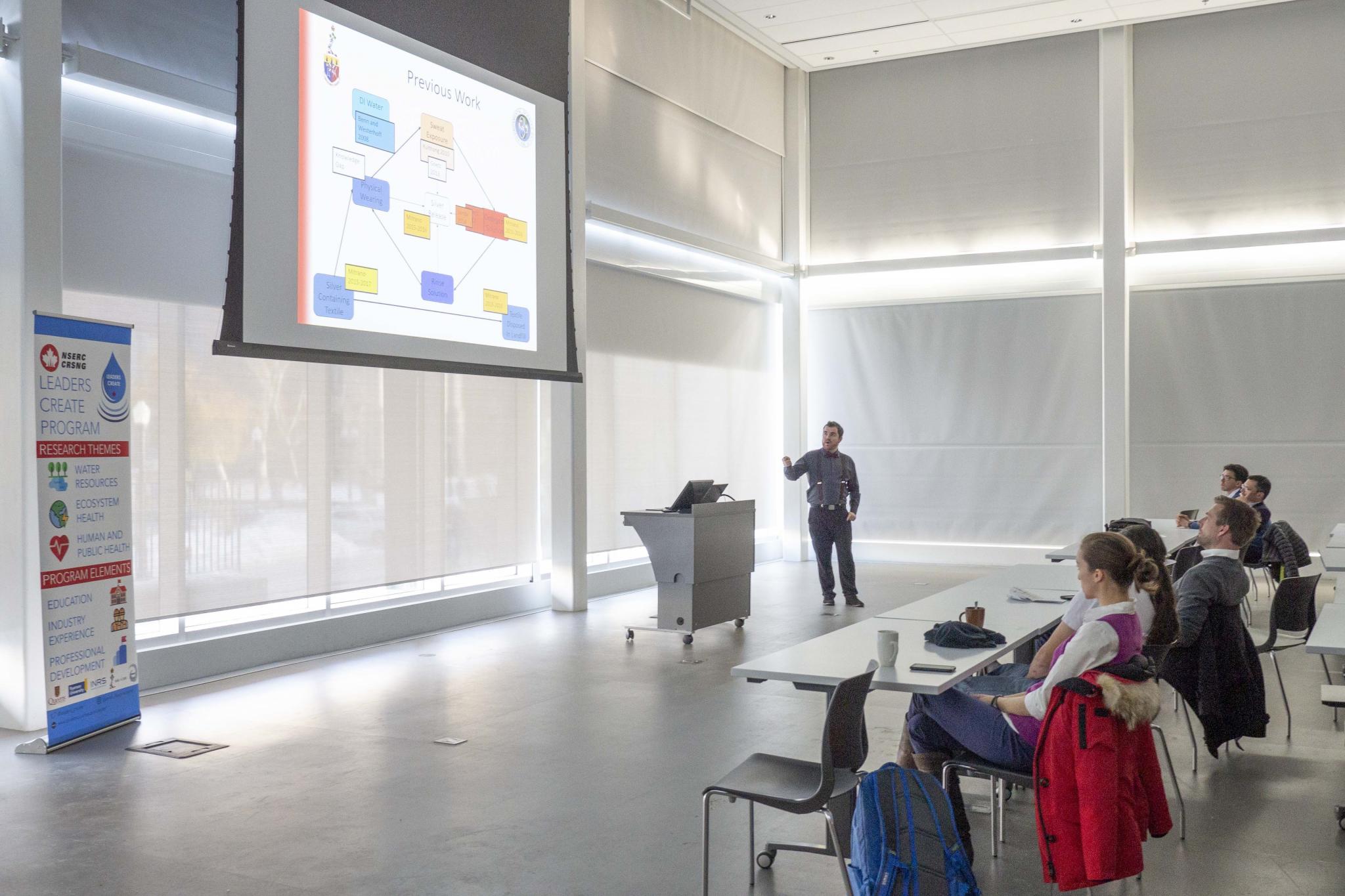David Patch from the Royal Military College Department of Chemistry