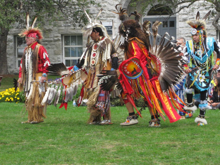 Indigenous dancers