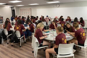 Math Quest students in classroom