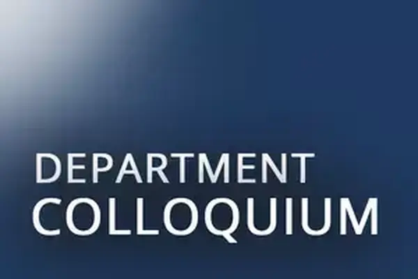 Department Colloquium