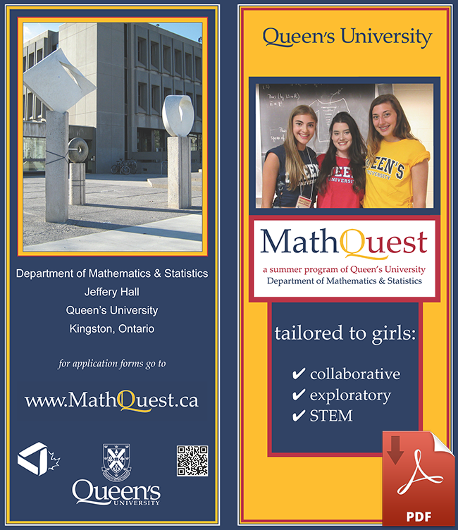Math Quest Brochure