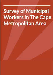 Survey of Muncipal Workers in the Cape Metropolitan Area