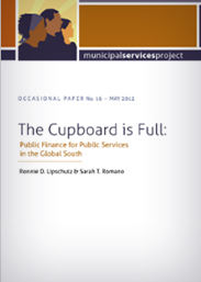 The Cupboard is Full: Public Finance for Public Services in the Global South