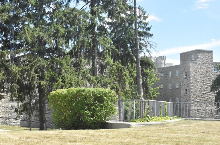 Outside view from the Modelling Lab.