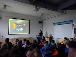 A lecture on the solar system and beyond.