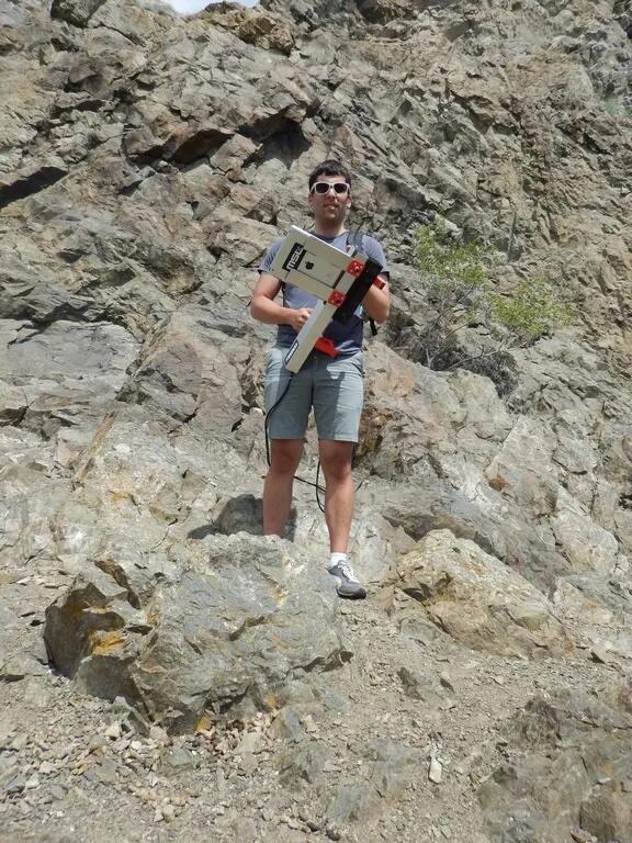 Marc at Knox Mountain, BC.