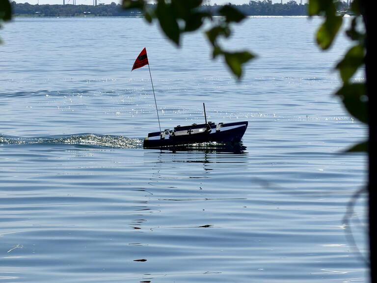 BlueBoat on Lake Ontario