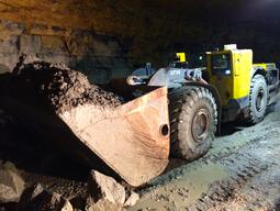 Epiroc Robotic LHD at Kvarntorp, Sweden.