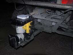 uGPS device on a vehicle.