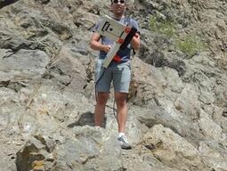 Marc at Knox Mountain, BC.