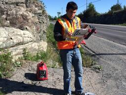 Marc with AxisMapper prototype.