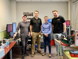Alumni visit to MacLean Engineering