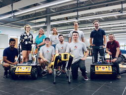 Team photo at Ingenuity Labs